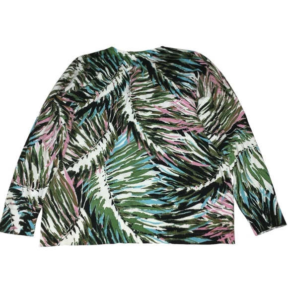 Avenue Multicolored Button Down Cardigan - Women’s 14/16 - Picture 9 of 14